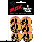C&D Visionary Tom Petty Full Moon Prepack Buttons 6 Piece 1.25  B01G30SRM8